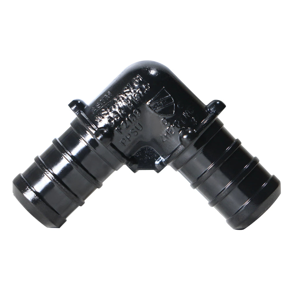 100 Pack 1/2" PEX-B Elbow, Poly Alloy, Lead Free, NSF, CUPC